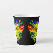 Delphine im Sonnenschein Milchtasse (Vorderseite)