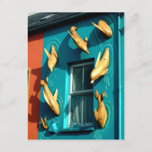 Delphine im Souvenir Shop Postkarte