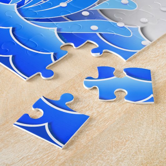 Delphine in der Sonne Puzzle (Seite)