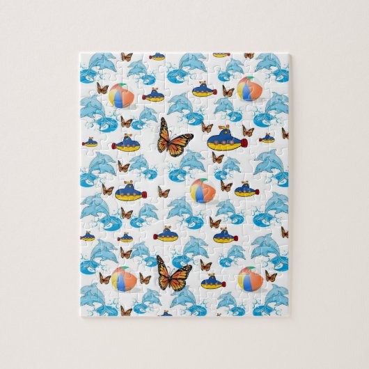 Delphine Jigsaw Puzzle (Vertikal)