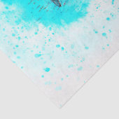 Delphine Jumping Wasserfarbe Kunst Entdeckungsreis Seidenpapier (Ausschnitt)