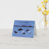 Delphine Karte (Gelbe Blume)