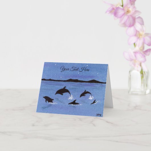 Delphine Karte (Orchidee)