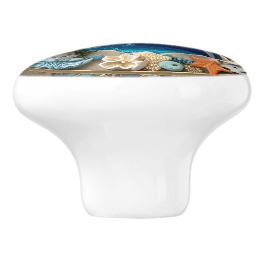 Delphine Keramikknauf (Seitenansicht)