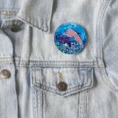 Delphine "Kunst von Kindern" Button (Beispiel)