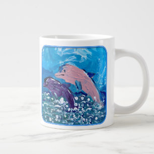 Delphine "Kunst von Kindern" Jumbo-Tasse