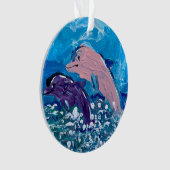 Delphine "Kunst von Kindern" Ornament (Vorderseite)