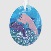 Delphine "Kunst von Kindern" Ornament (Vorderseite)
