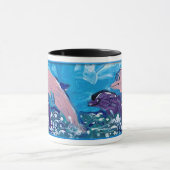 Delphine "Kunst von Kindern" Tasse (Zentrum)