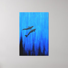 Delphine Leinwanddruck