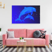 Delphine Leinwanddruck (Insitu (Wohnzimmer))