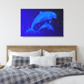 Delphine Leinwanddruck (Insitu (Schlafzimmer))