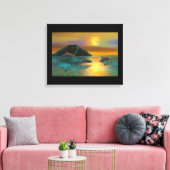 Delphine Leinwanddruck (Insitu (Wohnzimmer))