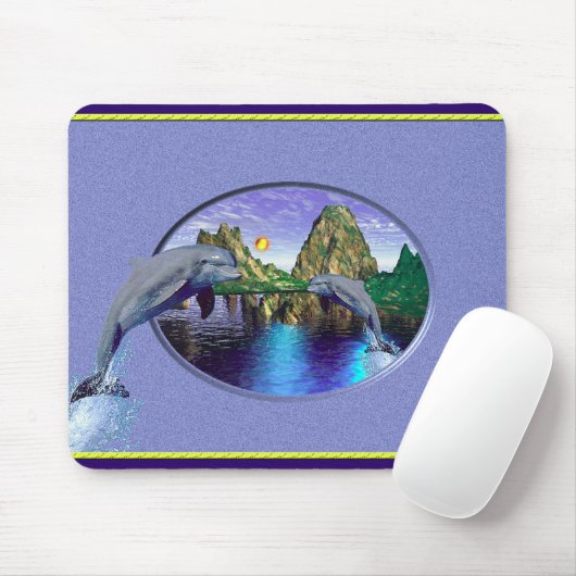 Delphine Mousepad (Mit Mouse)