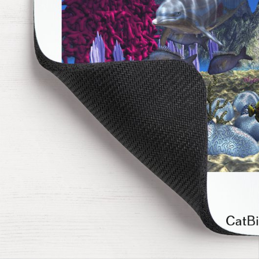 Delphine Mousepad (Ecke)