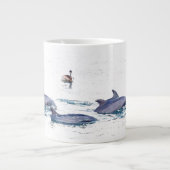 Delphine & Pelican Jumbo Tasse (Vorderseite)