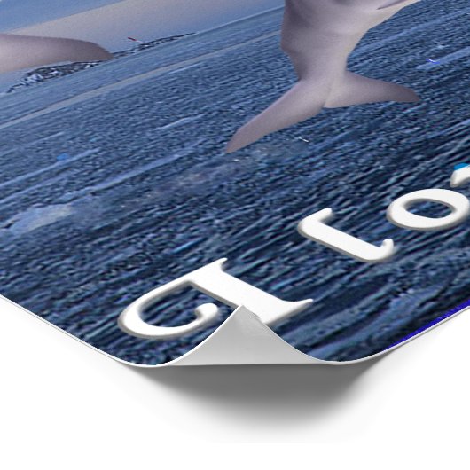 Delphine Poster (Ecke)