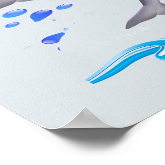 Delphine Poster (Ecke)