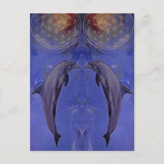 Delphine Postkarte