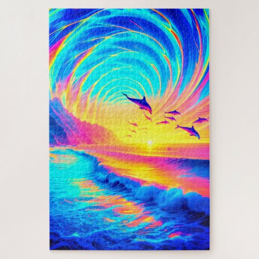 Delphine Puzzle (Vertikal)