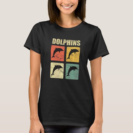 Delphine Retro T-Shirt (Vorderseite)