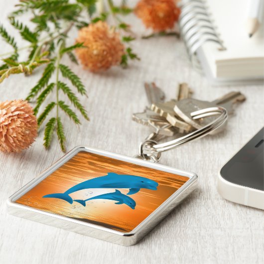 Delphine Schlüsselanhänger (Seite)