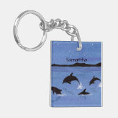 Delphine Schlüsselanhänger (Vorderseite links)