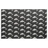 Delphine Schwarzes und Weiße Meer Gemustert Stoff (Fat Quarter (45,7 x 55,9 cm))