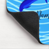 Delphine Schwimmen personalisieren Fügen Sie Ihren Mousepad (Ecke)