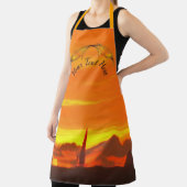 Delphine Segelboot Sonnenuntergang 1300 Schürze (InSitu)