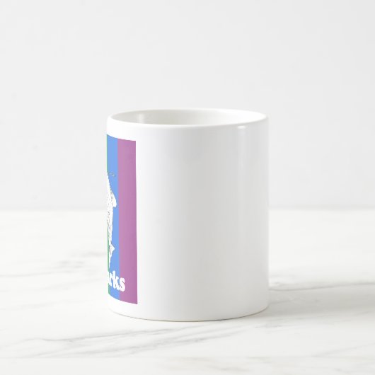 Delphine sind gerade homosexuelle Haifische Kaffeetasse (Mittel)