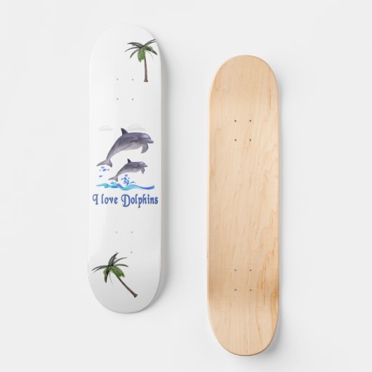 Delphine Skateboard (Vorderseite)