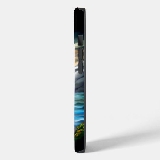 Delphine spielen im Sonnenschein Case-Mate iPhone Hülle (Rückseite / Links)