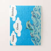 Delphine spielen Jigsaw Puzzle (Vertikal)