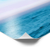 Delphine springen fotodruck (Ecke)