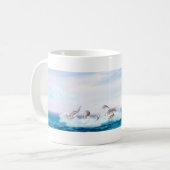 Delphine springen kaffeetasse (Vorderseite Links)