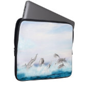 Delphine springen laptopschutzhülle (Vorne Rechts)
