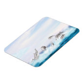 Delphine springen magnet (Linke Seite)