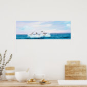 Delphine springen poster (Küche)