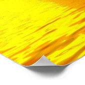 Delphine springen Sunset Poster (Ecke)