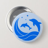 Delphine Sprungwellen Button (Vorne & Hinten)