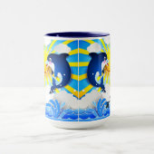 Delphine & Sun Personalize Fügen Sie Ihren Namen B Tasse (Zentrum)