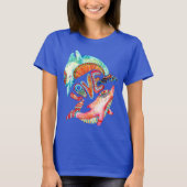 Delphine - T - Shirt Blue (Vorderseite)