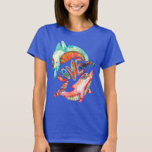 Delphine - T - Shirt Blue