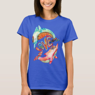 Delphine - T - Shirt Blue