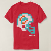 Delphine Tecmo Bowl Helmet T-Shirt (Design vorne)