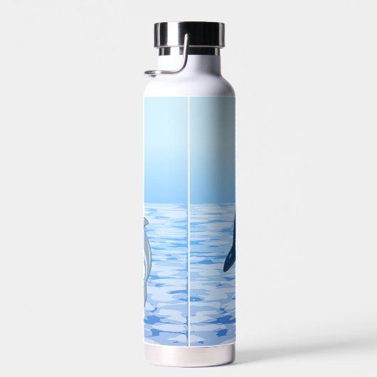 Delphine Thor Kupfer Vakuum Insulinflasche Wasser Trinkflasche (Rechts)