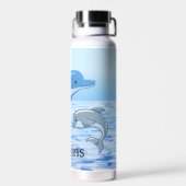 Delphine Thor Kupfer Vakuum Insulinflasche Wasser Trinkflasche (Rückseite)