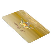 Delphine und Herz zum goldenen Jubiläum Magnet (Rechte Seite)