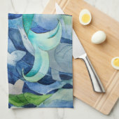 Delphine und Meerjungfrau Party Handtuch (Viertel Falte)